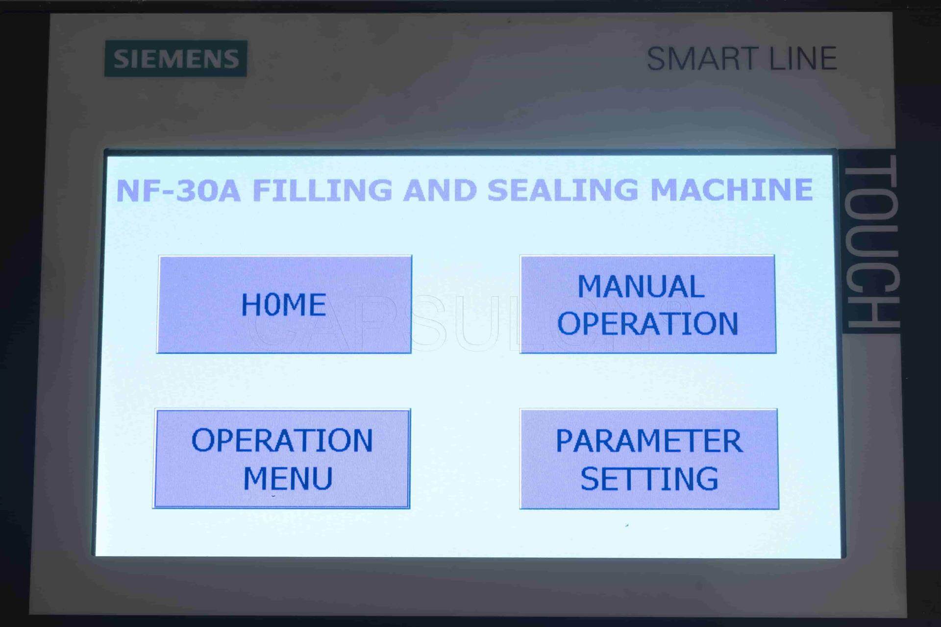 machine settings
